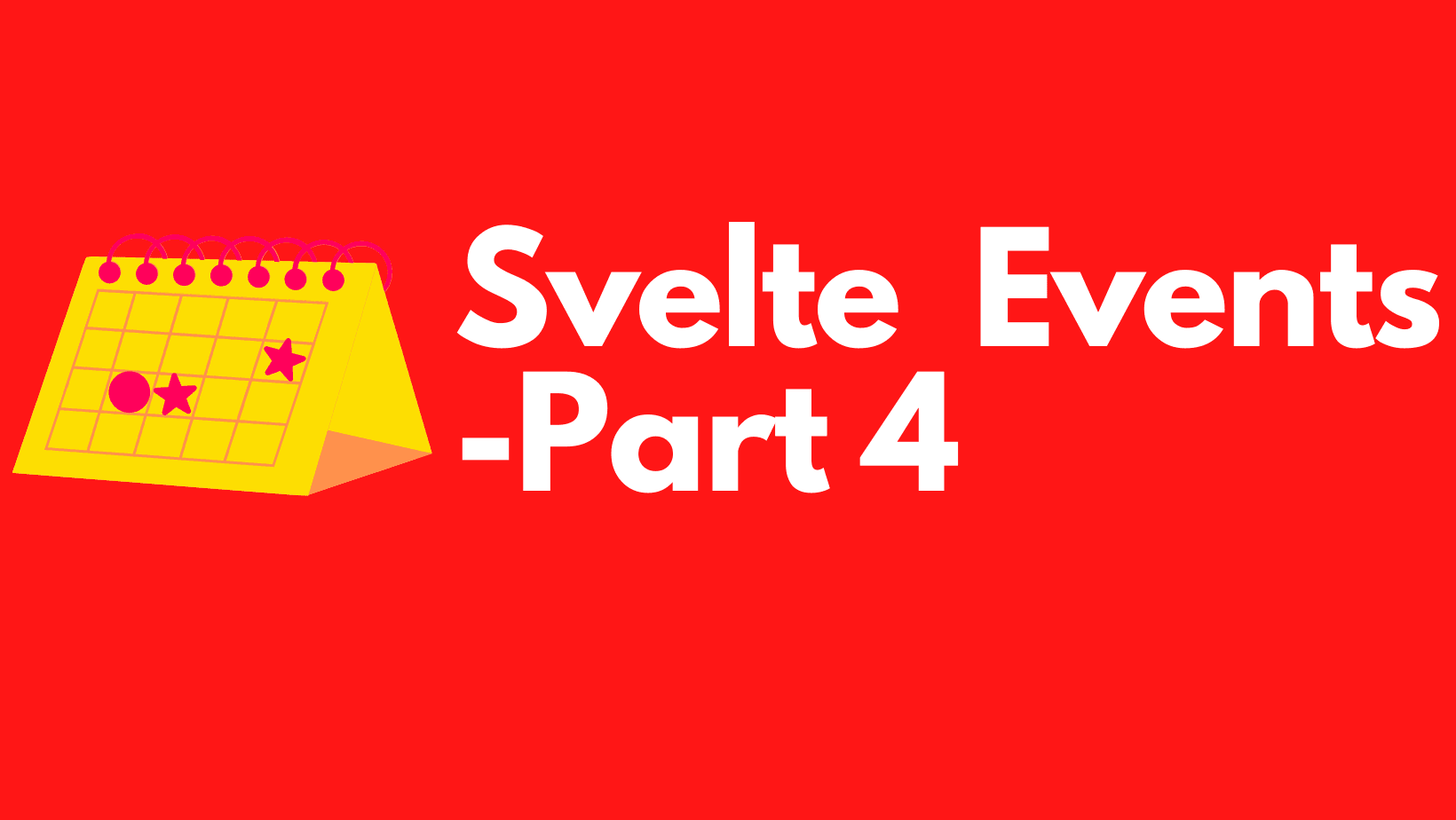 Events in Svelte