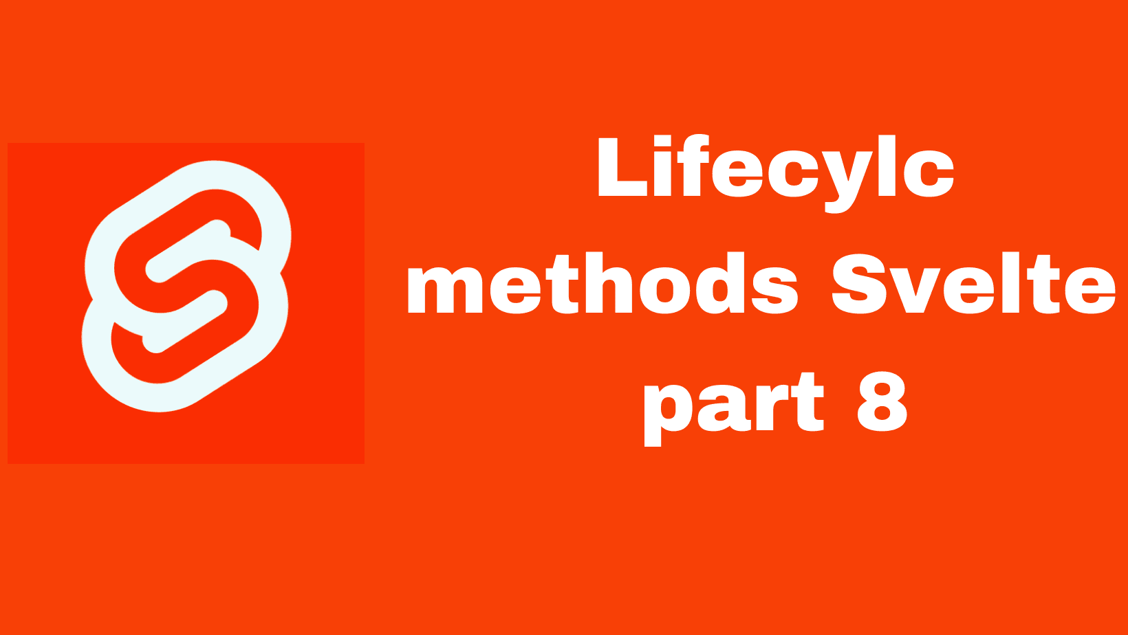 Lifecycle in Svelte