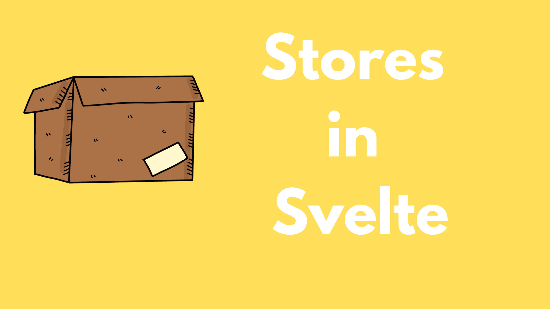 Stores in Svelte